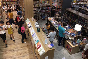 圖書館展示柜定制案例